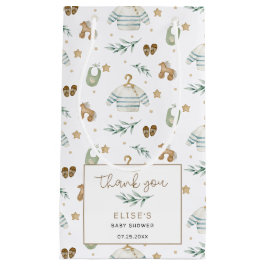 Kön Neutral Vintage Leksaker Baby Shower Tack