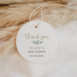 Kön Neutral Vintage Leksaker Baby Shower Tack Gåvor Etiketter