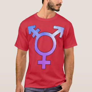 Kön neutralt tecken 2 t shirt