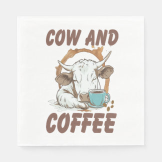 Kon och kaffe, Western flicka Pappersservett