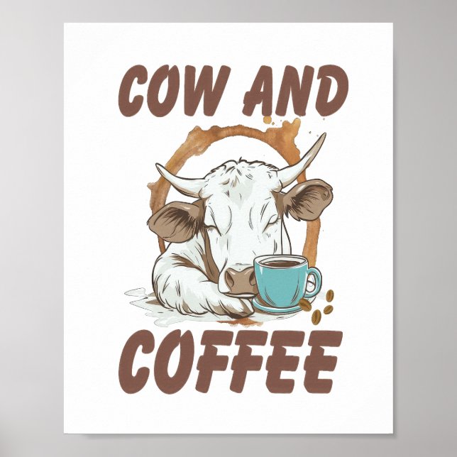 Kon och kaffe, Western flicka Poster (Framsidan)