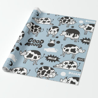 Kon och mjölk presentpapper
