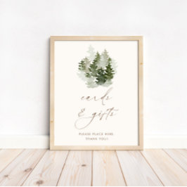 Kön- och presentkort för Woodland Äventyr + gåvor Poster