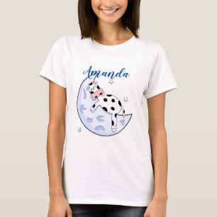 Kon över Måne T Shirt