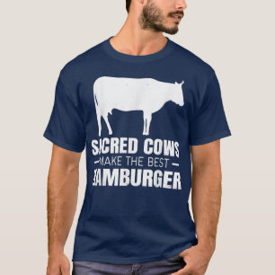 Kon på gården Helig gör den bästa hamburgaren T Shirt
