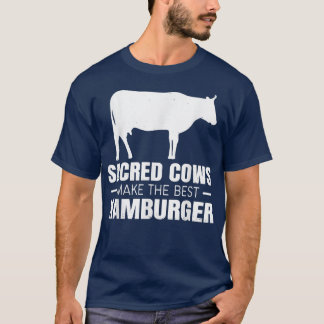 Kon på gården Helig gör den bästa hamburgaren T Shirt