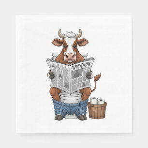 Kon på Toilet, Lung Farm Animal Pappersservett
