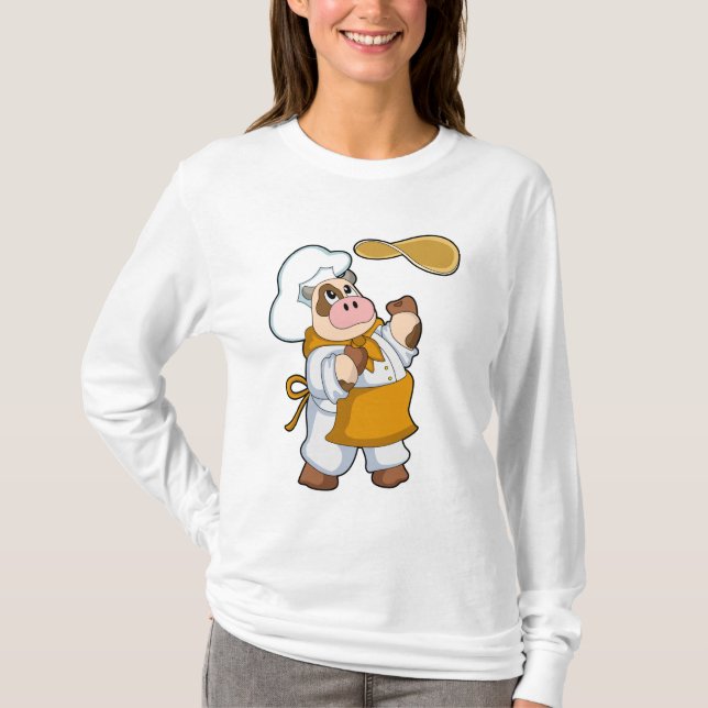Kon som Cook med deg T Shirt (Framsida)