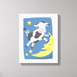 Kon som drunknar över Måne Barnens kanvas Art