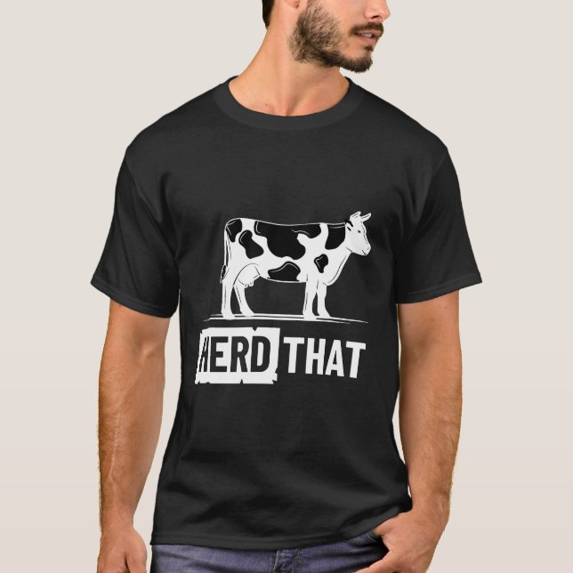 Kon som sprider sig till Heifer T Shirt (Framsida)