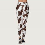 Kon Spots cowgirlen för djurt land för Cowhide den Leggings<br><div class="desc">Huruvida är du en ranchägare, en cowgirl, eller precis är någon, som älskar de amerikangammala västern och lantgårdarna som är dessa gullig prickig damasker för brunt- och vitcowhidemönster, perfekt för din westerna stil. Det djura grafiskt göras för att se något liknande pälsen/håret av nötkreatur. Denna ska härliga original- nötkreaturs- design...</div>