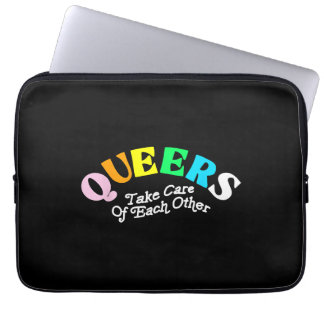 Kön tar en bil av vardera LGB Pride Gay Laptop Fodral