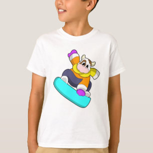 Kon vid snurrande med snurrevad t shirt