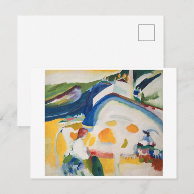 Kon | Wassily Kandinsky | Vykort (Fram/baksida)