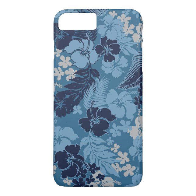 Kona Bay Hawaiian Hibiscus Case-Mate iPhone Skal (Baksida)