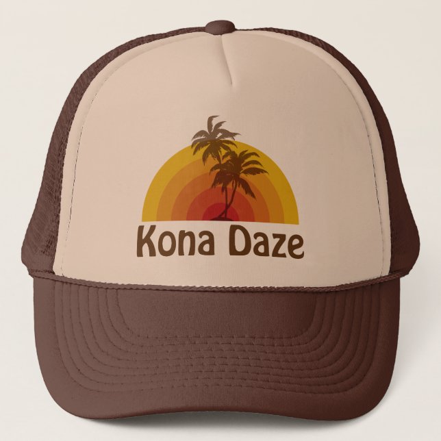 Kona bedövar truckerkepsen keps (Framsida)