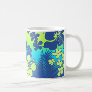 Kona Blend Hawaiian Hibiscus Kaffemugg