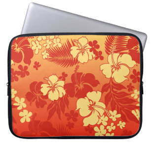 Kona Blend Hawaiian Hibiscus Neoprene Wetdräe Laptop Fodral