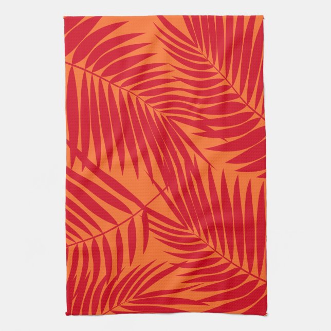 Kona Handflatan Hawaiian Löv Kökshandduk (Vertikal)