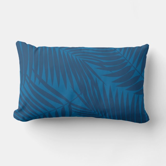 Kona Handflatan Hawaiian Löv Reversible Lumbarkudde (Framsida)