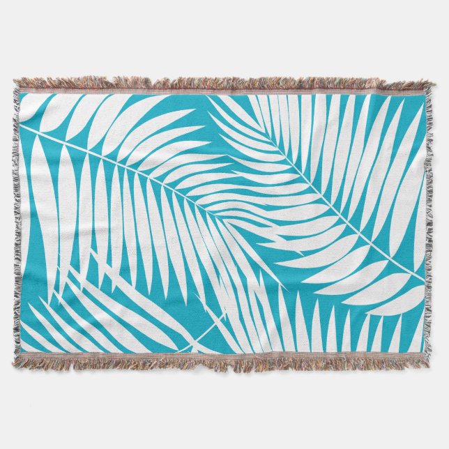 Kona Handflatan Hawaiian Löv Tropical Filt (Framsidan)