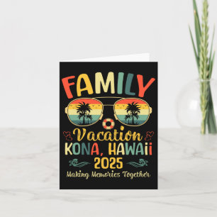 Kona Hawaii Beach Family Summer Vacation 2025 Kort