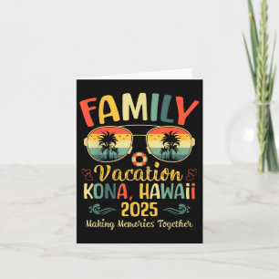 Kona Hawaii Beach Family Summer Vacation 2025 Kort