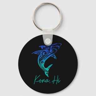 Kona Hawaii hajfiske dykning surfing surfar Hawaii Nyckelring