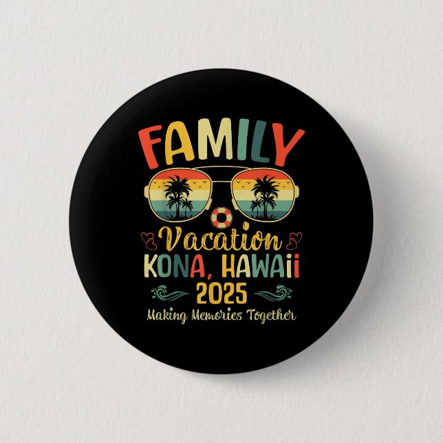 Kona Hawaii Strand Familj Sommarlov 2025  Knapp (Framsida)