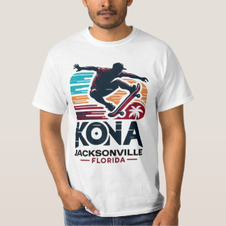 Kona Jacksonville Florida Skatepark T Shirt