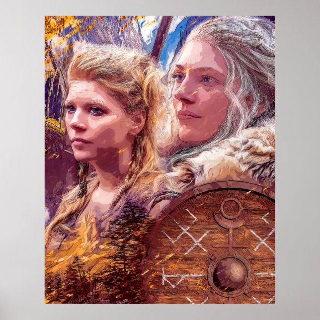 Kona Lagertha Poster (Framsidan)