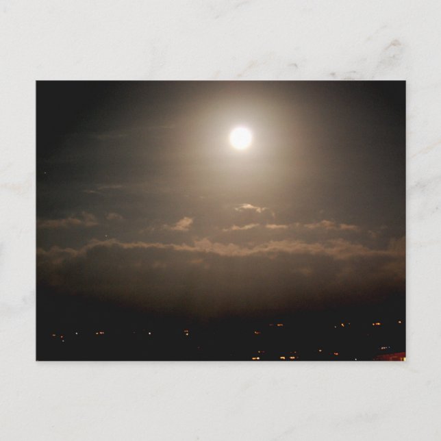 Kona Måne Vykort (Framsida)