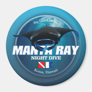 Kona nattdykning (DD2) Magnet
