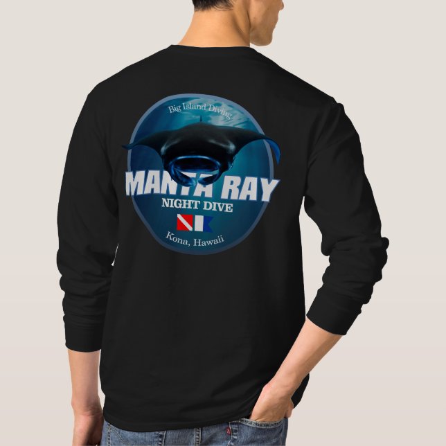 Kona Night Dive (DD2) T Shirt (Baksida)