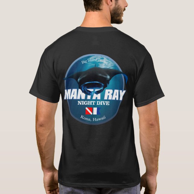 Kona Night Dive (DD2) T Shirt (Baksida)