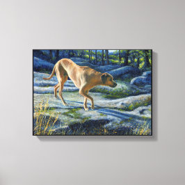 "Kona på Granite Trail" Canvastryck