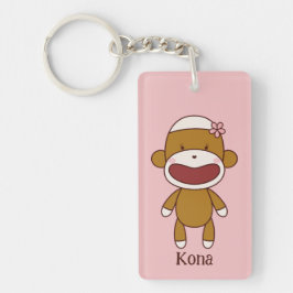 Kona Sock Monkey Akrylnyckelring