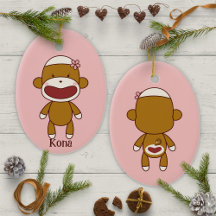 Kona Sock monkey Julgran