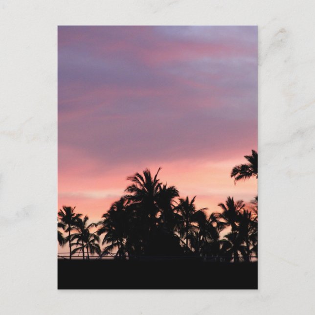 Kona Sunset Vykort (Framsida)