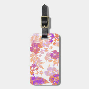 Kona Times Hibiscus Hawaiian Luggage Tags Bagagebricka