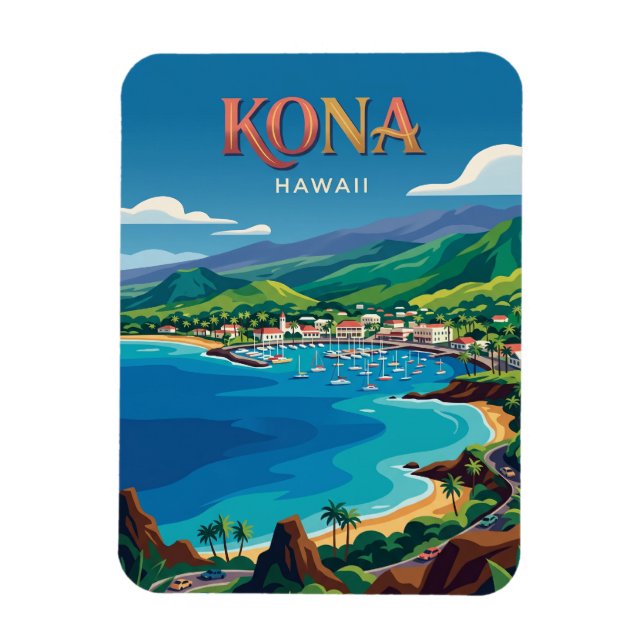Kona USA Magnet (Vertikal)