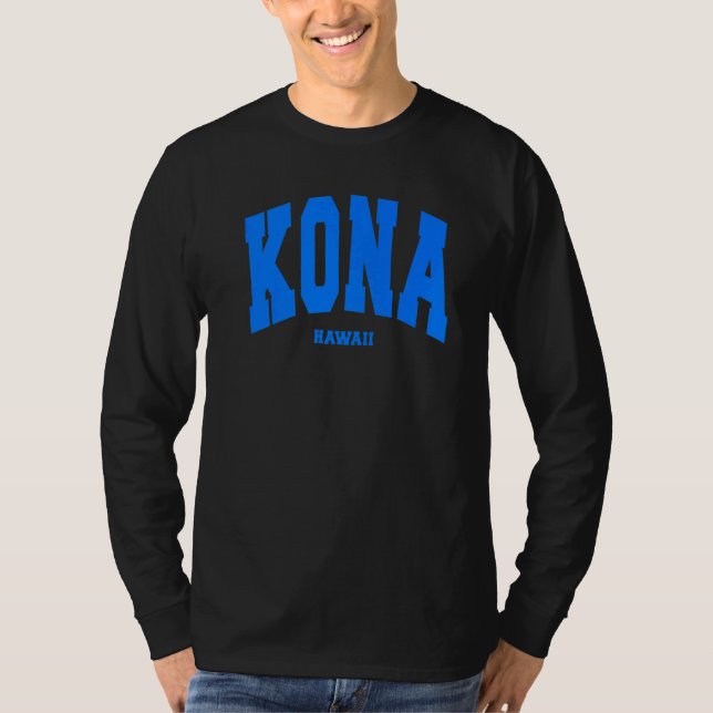 KONA USA TRIATHLETE TRIATHLON SPORT HAWAII KVINNOR T SHIRT (Framsida)