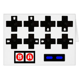 Konami Kontrakod Hälsningskort