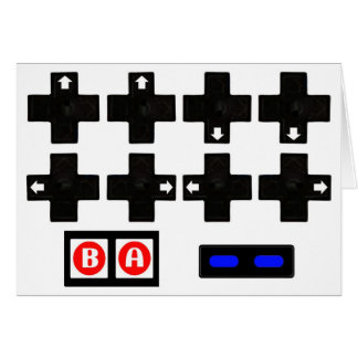 Konami Kontrakod Hälsningskort
