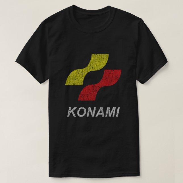 Konami Logo (Original - Distressed T Shirt (Design framsida)