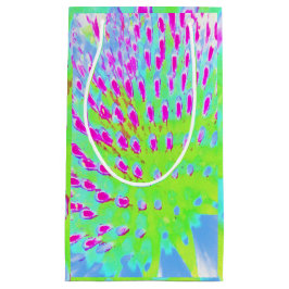 Konblomma i Abstrakten Limgrönt och Lila