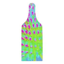 Konblomma i Abstrakten Limgrönt och Lila