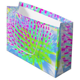 Konblomma i Abstrakten Limgrönt och Lila