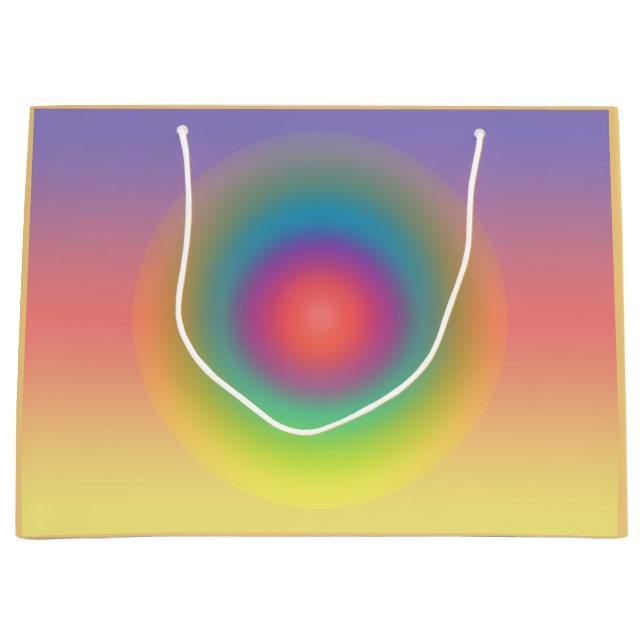 Koncentrerat cirkelutrymme för färglöst regnbåge (Framsidan)