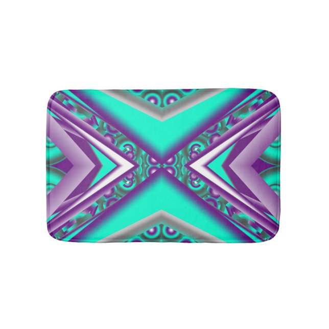 Koncentrerat till punktens Abstrakt Badrumsmatta (Framsidan)